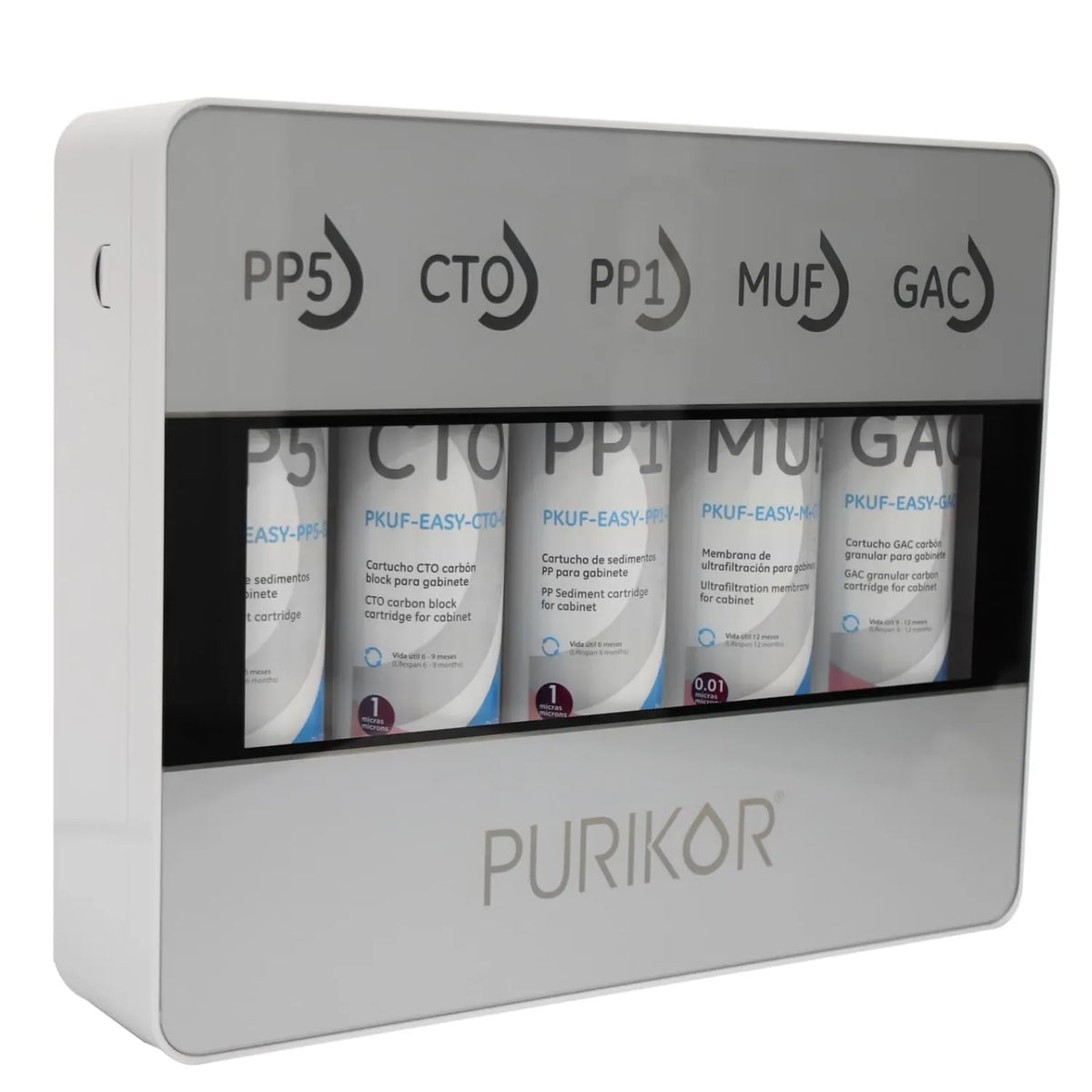 Sistema Ultra-filtración Purikor Cambio Rápido